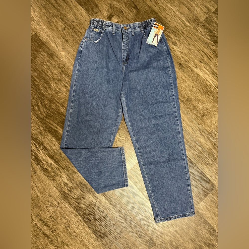 NWT Lee MOM Jeans RELAXED Fit Tapered